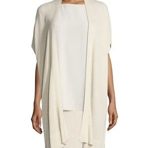 Eileen Fisher Long Sleek Tencel Ribbed Kimono Cardigan
